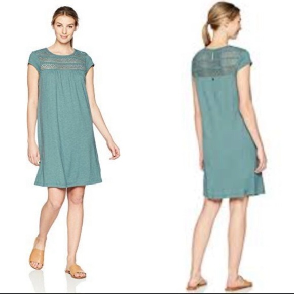 PRANA Crochet Lace Detail Casual Dress - Picture 2 of 11